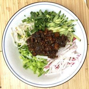 老北京炸酱面的做法视频,传统做法视频详解